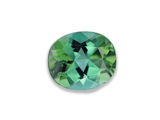 [TUX3778] Green Tourmaline 6.1x5.1mm Oval