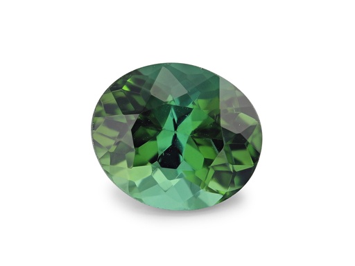 [TUX3833] Green Tourmaline 7.15x6.1mm Oval