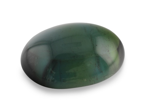 [TUX3179] Green Tourmaline 15x10.9mm Oval Cabochon