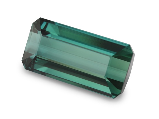 [TUX3247] Green Blue Tourmaline 20.7x10.4mm Fancy Emerald Cut