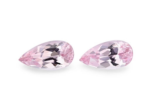 [SPINX3492] Spinel 9x4.8mm Pear Shape Pink - Pair