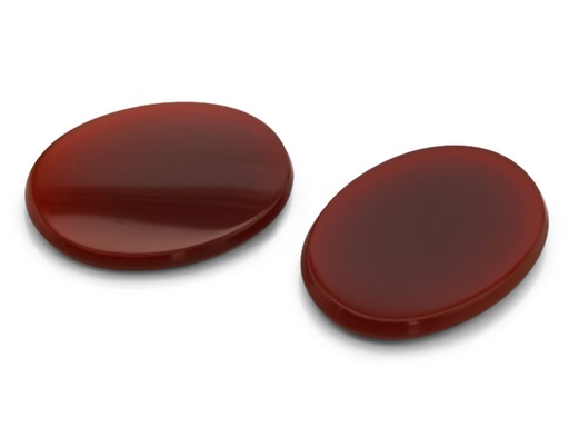 [ACVT2015] German Cut Carnelian 20x15mm Oval Buff Top 