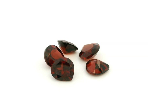 [GAJ3001] Garnet Almandine 6.2x6mm Pear Shape 