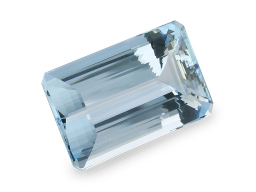 [QX30010] Aquamarine 27x16mm Emerald Cut