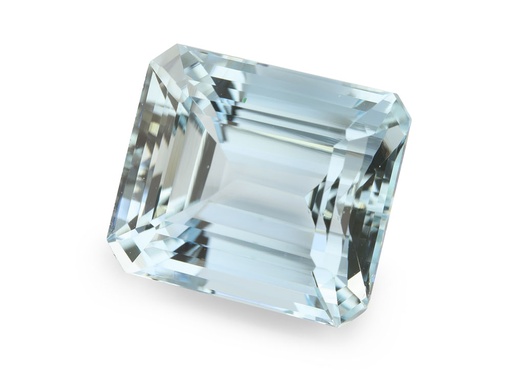 [QX3078] Aquamarine 14.8x13mm Emerald Cut