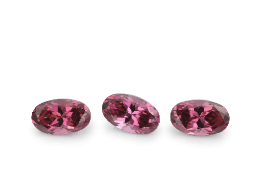 [GRV-0604A] Rhodolite Garnet 6x4mm Oval Signity