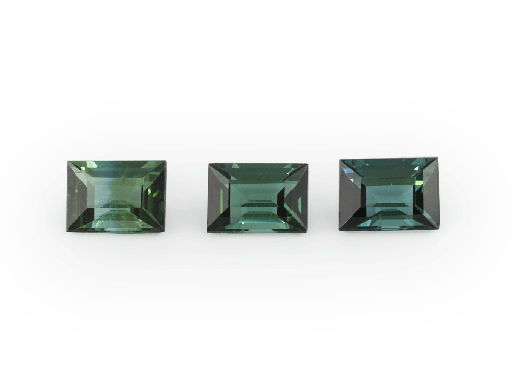 [TUBB0403] Blue Green Tourmaline 4x3mm Baguette