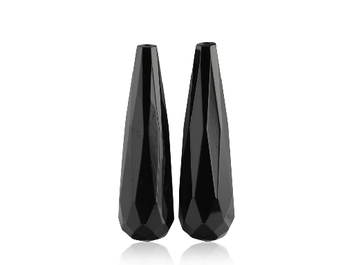 [XBRIF-2808] Onyx Briolette 28x8mm Pair 