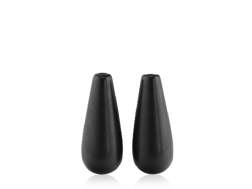 [XBRIM-2008] Onyx Drop Matte 20x8mm Pair 