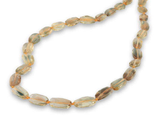 [BEADJ1492] Beads Oregon SunStone Faceted 12x8 +/-mm Oval Strand