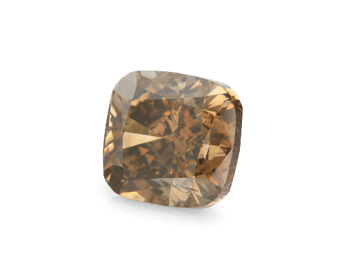 [DIAX3290] Diamond 6.3x5.9mm Cushion Cognac