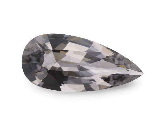 [SPINX3447] Mogok Spinel 16.1x7.6mm Pear Shape Grey