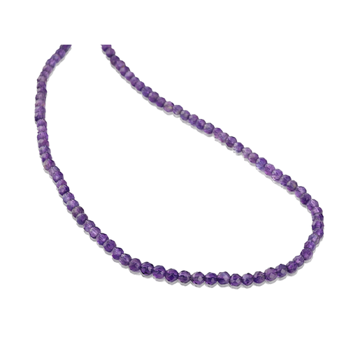[BEADJ3103] Amethyst 4.00mm Round Faceted Strand