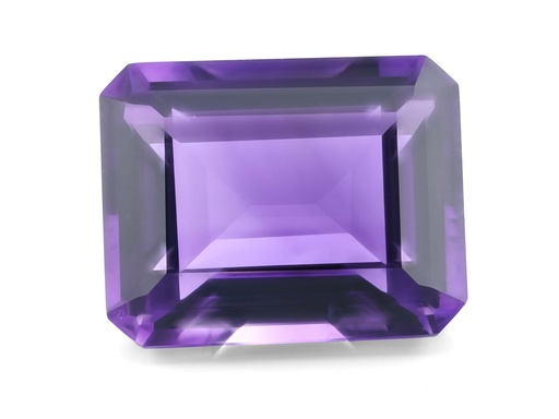 [AX10032] Amethyst 11.3x9.1mm Emerald Cut 