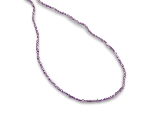 [BEADJ20042] Amethyst 2.50mm Round Polished Light Strand