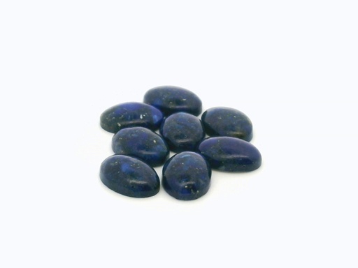 [LLJ10082] Lapis Lazuli Reconstituted 7x5mm Oval Cabochon 