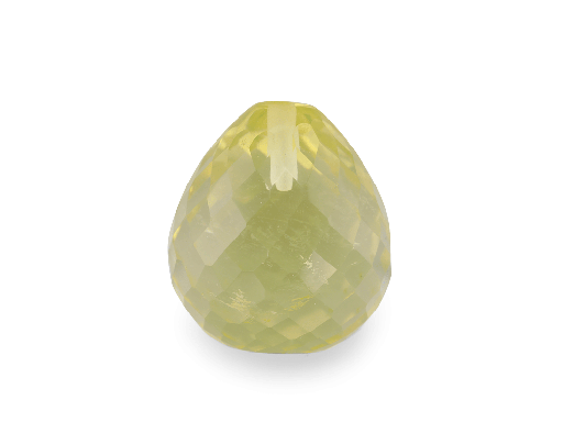 [BRIX3027] Lemon Quartz 15x13mm Briolette