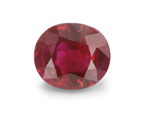 [RX3130] Burmese Ruby 7.8x6.8mm Oval