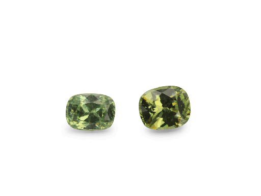 [GDX10037] Demantoid Garnet 4x3.3mm Cushion 