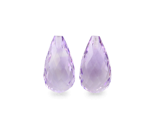 [ALBR-1508] Amethyst Light 15x8mm Briolette