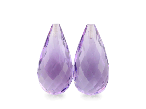 [ALBR-2010] Amethyst Light 20x10mm Briolette