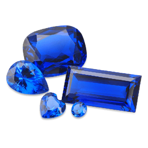 [USPJ30005] Synthetic Spinel 8x5mm Pear Shape Bright Blue